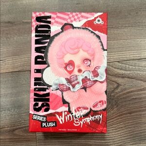 Labubu Skull Panda Winter Symphony Plush